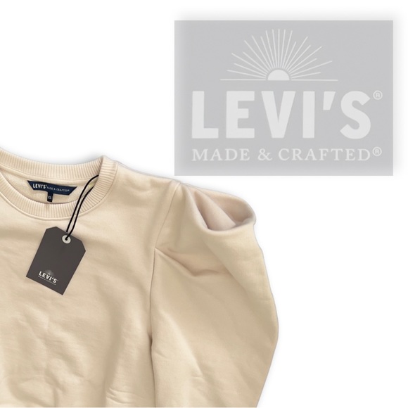 Levi’s Made & Crafted Angel Sleeve Sweater Puff Shoulder - Picture 6 of 16